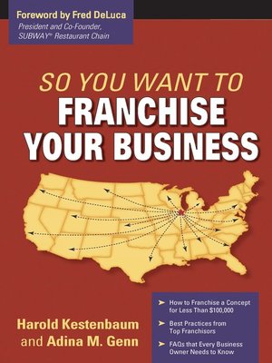 cover image of So You Want to Franchise Your Business?